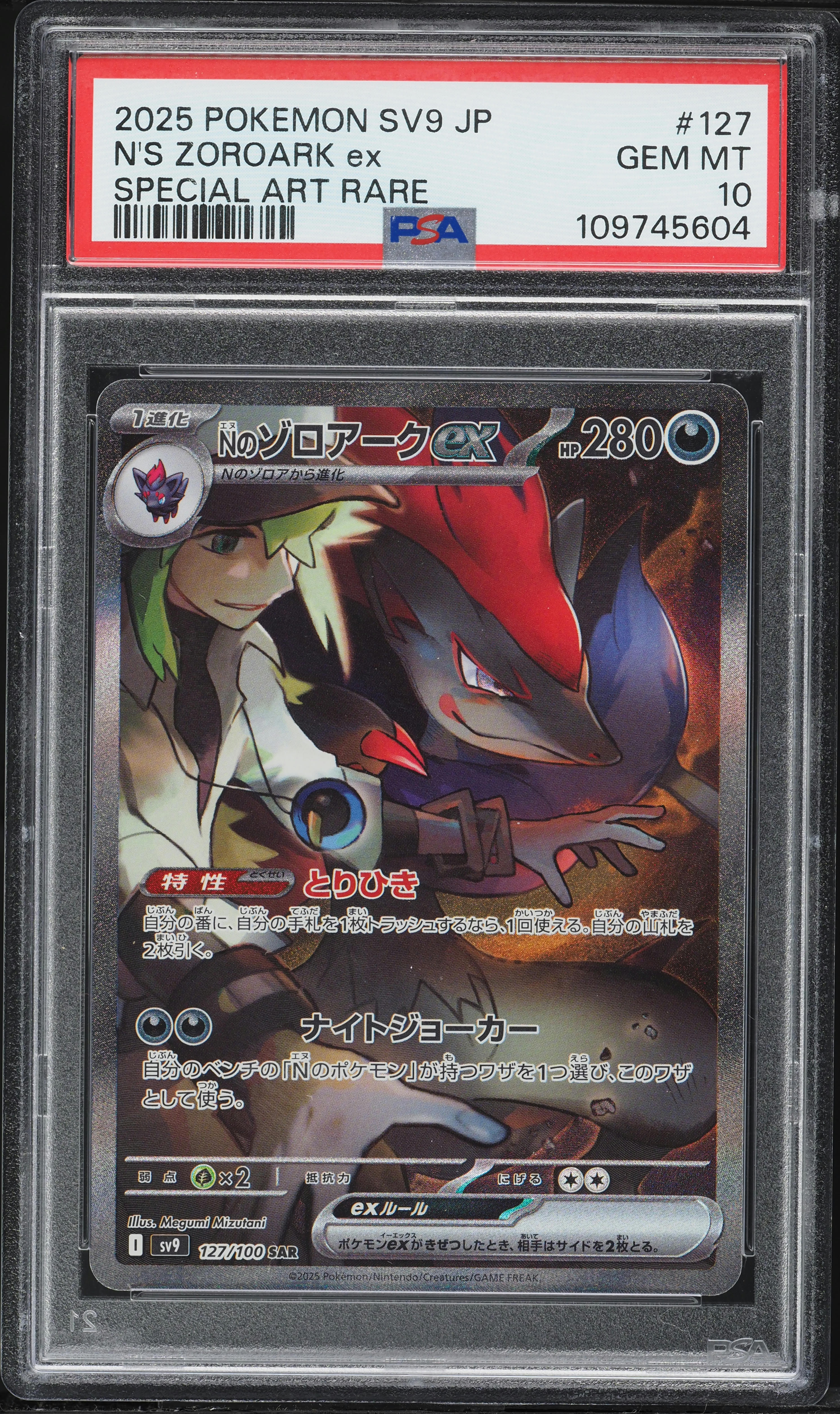 N's Zoroark EX