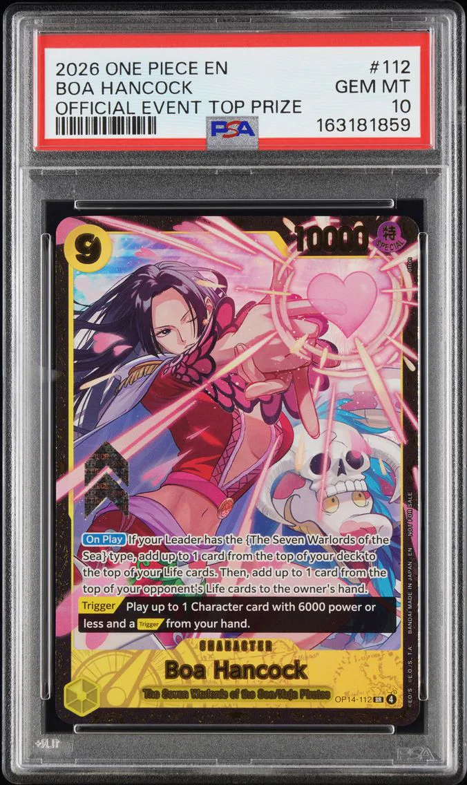 2026 #112 Boa Hancock PSA 10 One