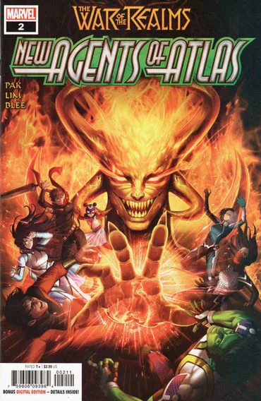 2019 #NA 2019 War of the Realms: New Agents of Atlas #2 Marvel Comics