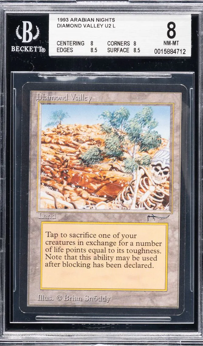 1993 DIAMOND VALLEY BGS 8 MAGIC: THE GATHERING | ARABIAN NIGHTS