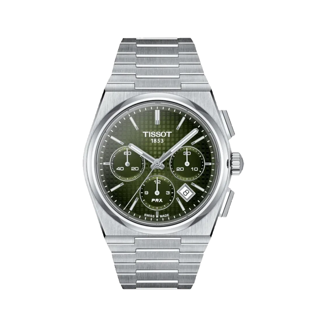 Tissot PRX Automatic Chronograph 42mm - Green on Bracelet