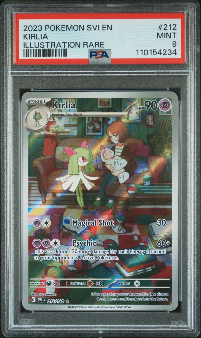 2023 #212 Kirlia PSA 9 Svi EN-Scarlet & Violet Pokemon