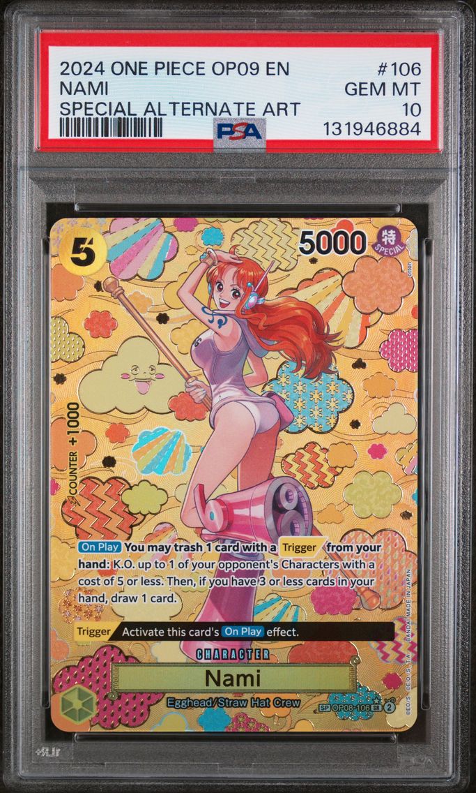 2024 #106 Nami PSA 10 One Piece 