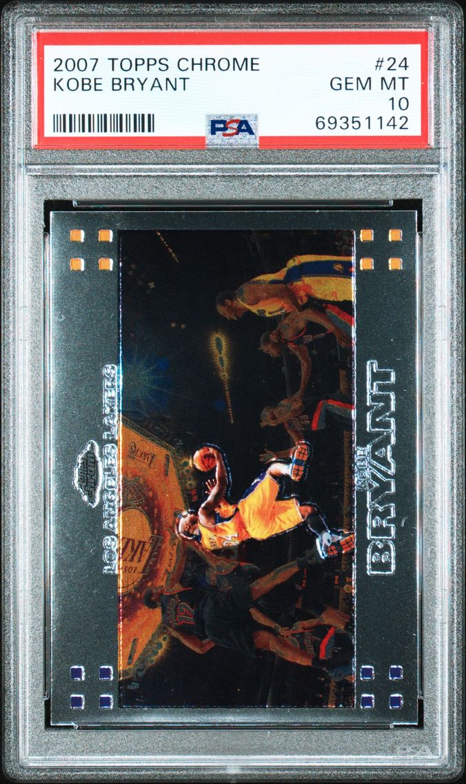 2007 #24 Kobe Bryant PSA 10 Topp