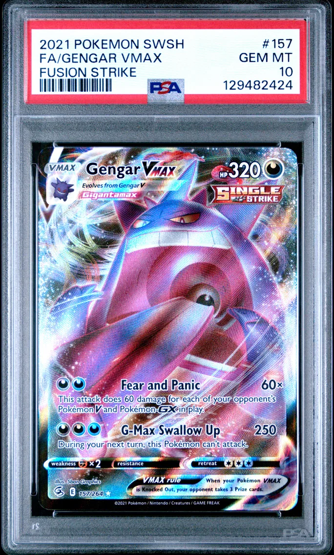 2021 #157 Full Art/Gengar Vmax P