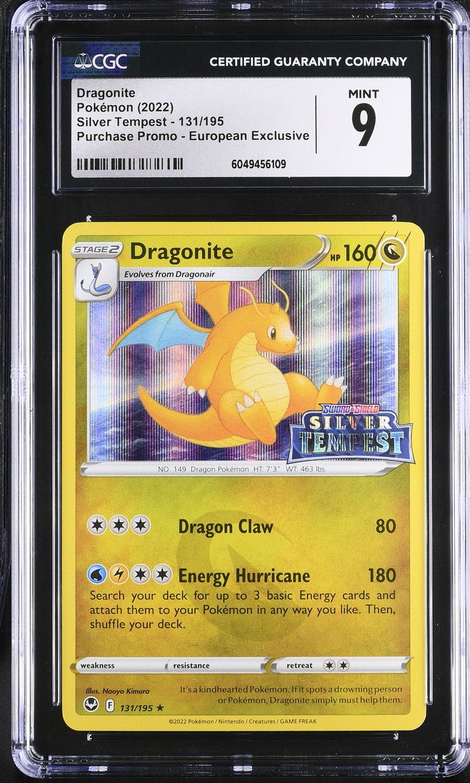 2022 #131 Dragonite CGC 9 Silver
