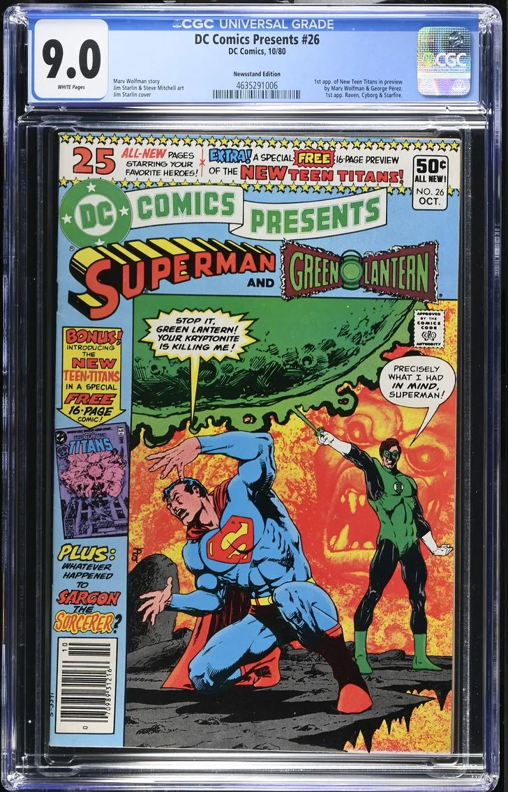 1980 DC Comics Presents #26 CGC 9.0 DC Comics