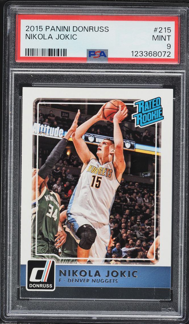 2015 #215 Nikola Jokic PSA 9 Pan
