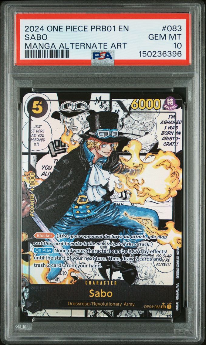 2024 #083 Sabo PSA 10 PRB01-Prem