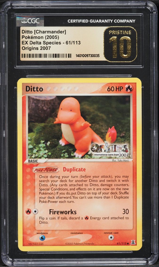2005 #61 Ditto [Charmander] CGC