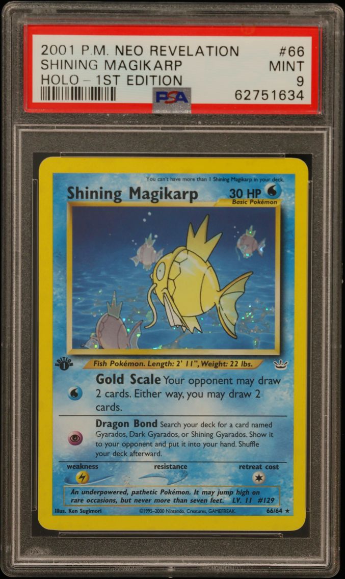 2001 #66 Shining Magikarp-Holo 1