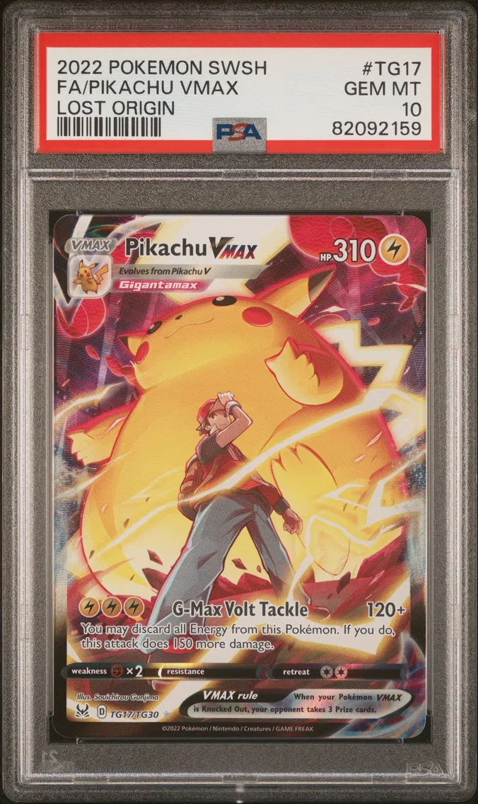 2022 #TG17 Full Art/Pikachu Vmax
