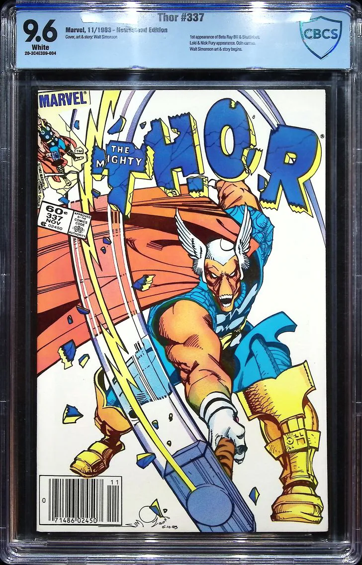 1983 Thor #337 CBCS 9.6 Marvel Comics