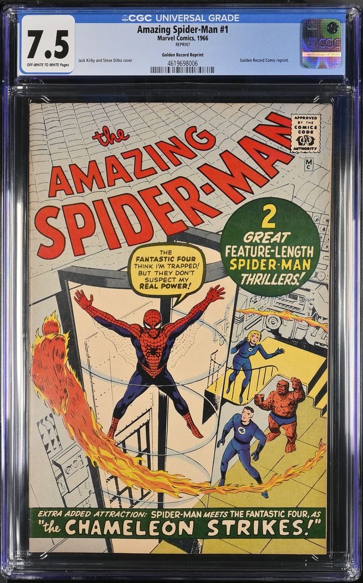 1966 Amazing Spider-Man #1 CGC 7