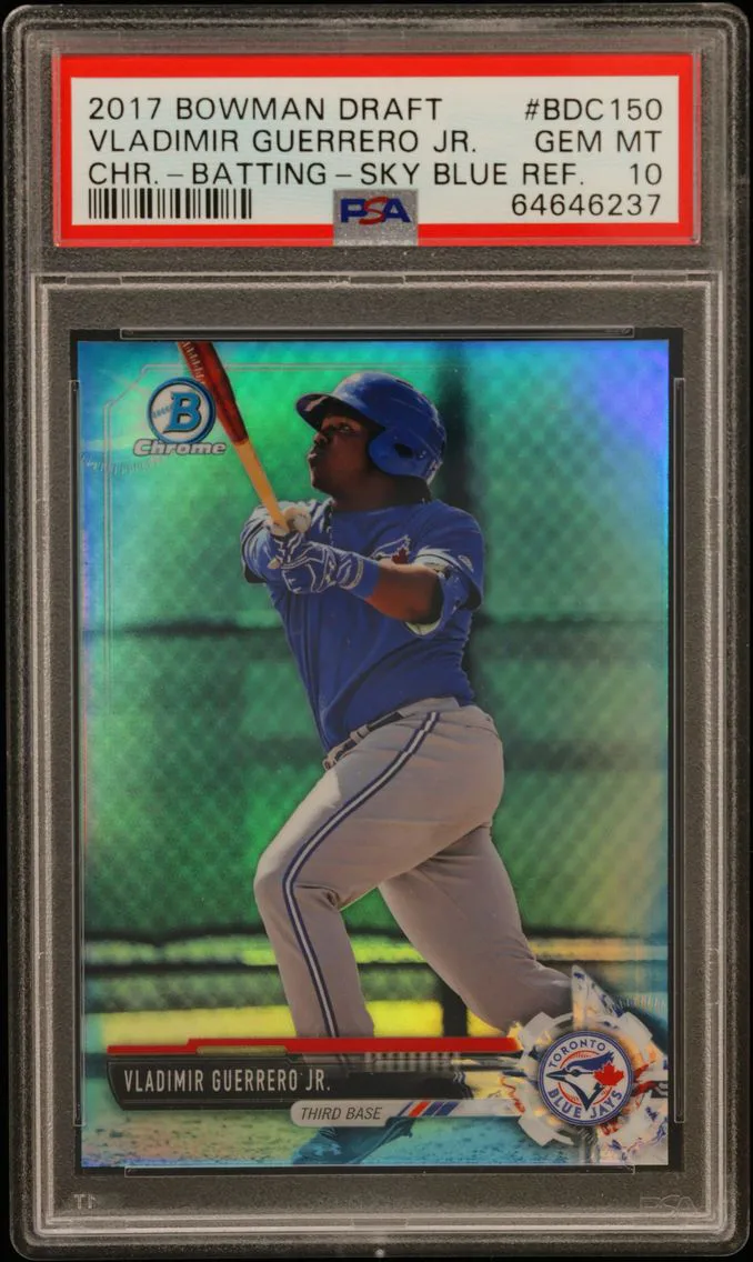 2017 #BDC150 Vladimir Guerrero Jr. PSA 10 Bowman Draft