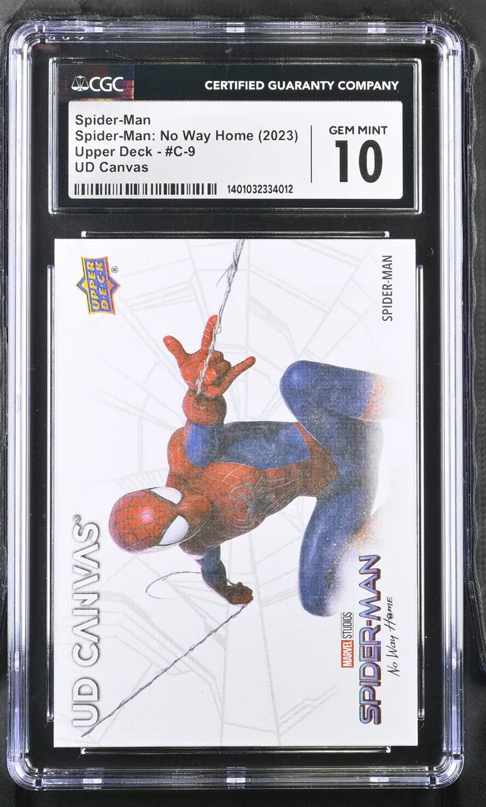 2023 #C-9 Spider-Man CGC 10 Spider-Man: No Way Home (2023 Upper Deck) - English