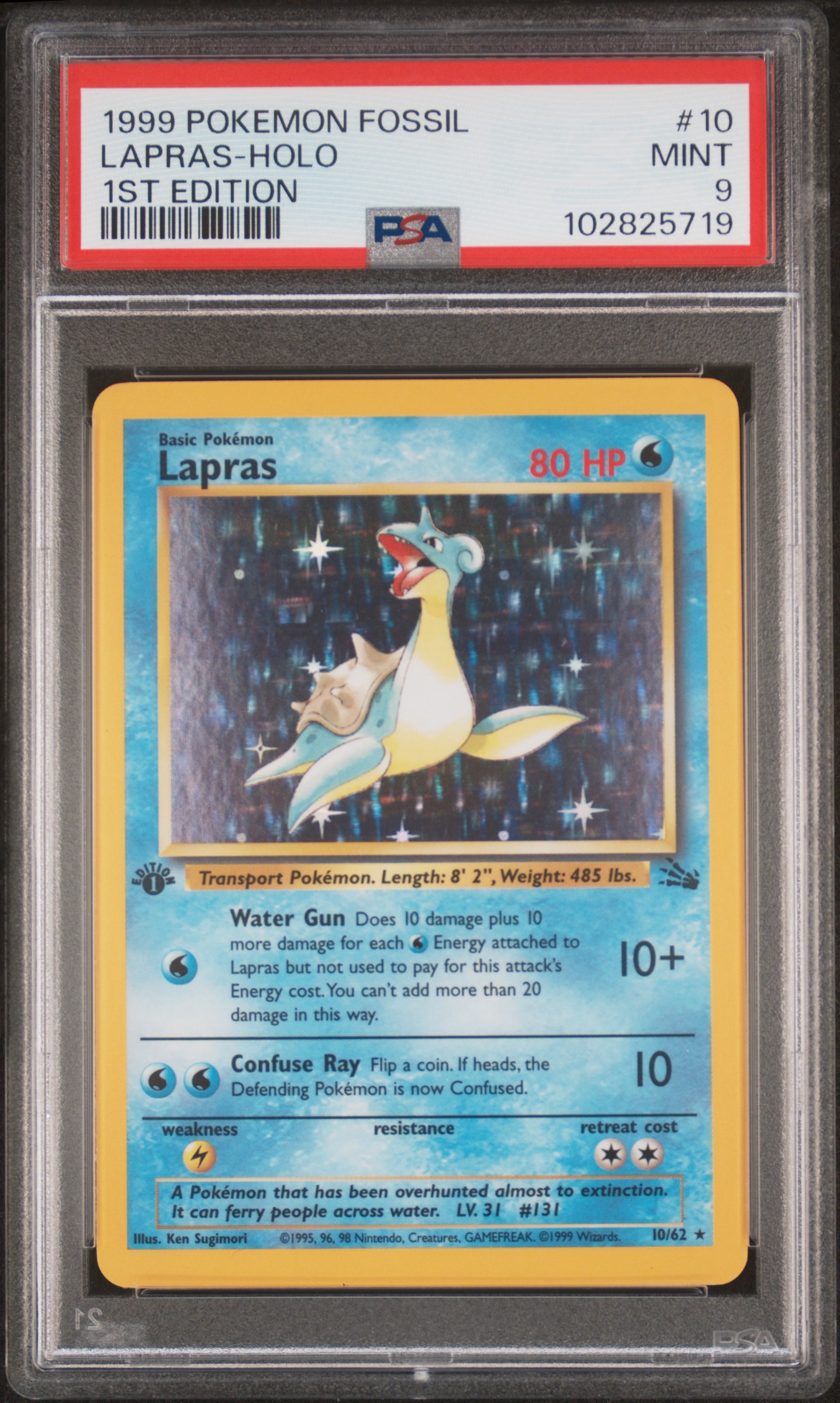 Lapras-Holo 1st Edition