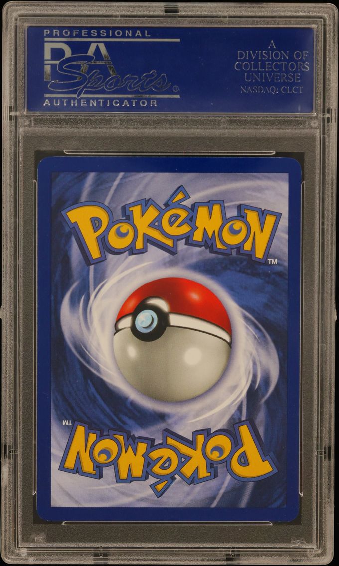 1999 #1 Alakazam-Holo 1st Editio (back)