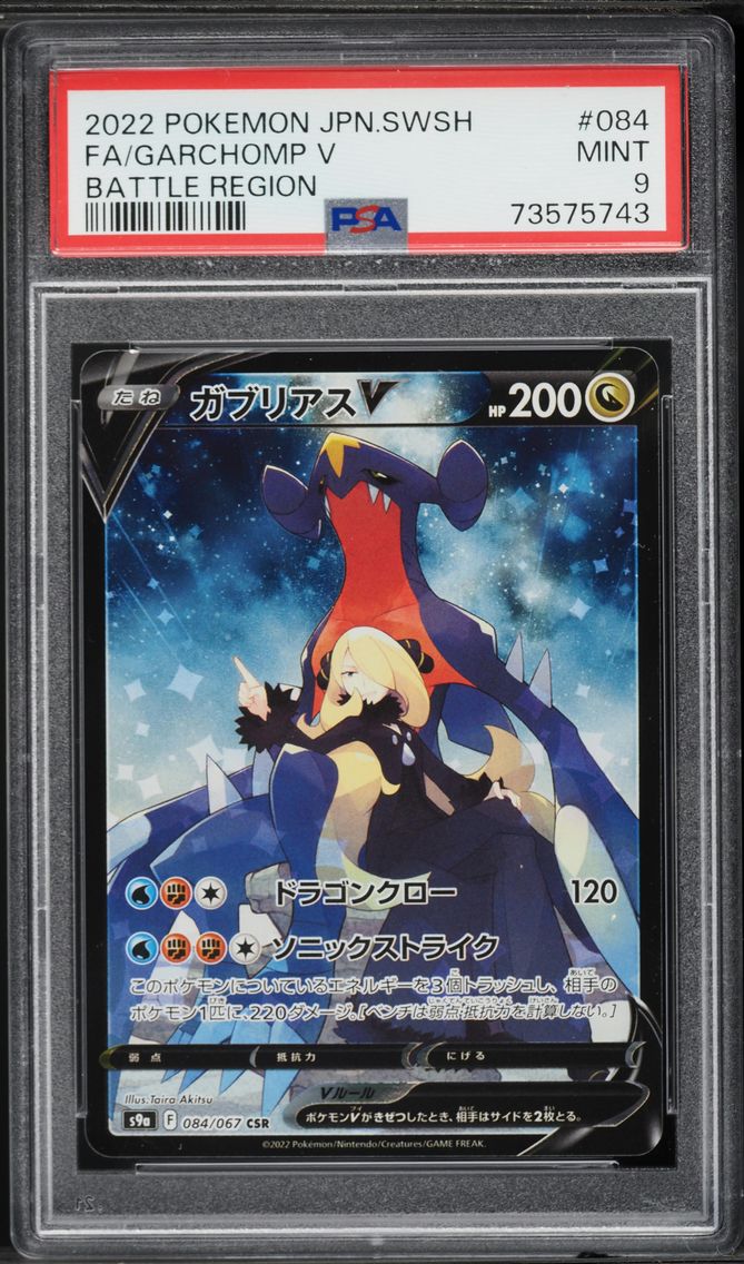 2022 #084 Full Art/Garchomp V PS