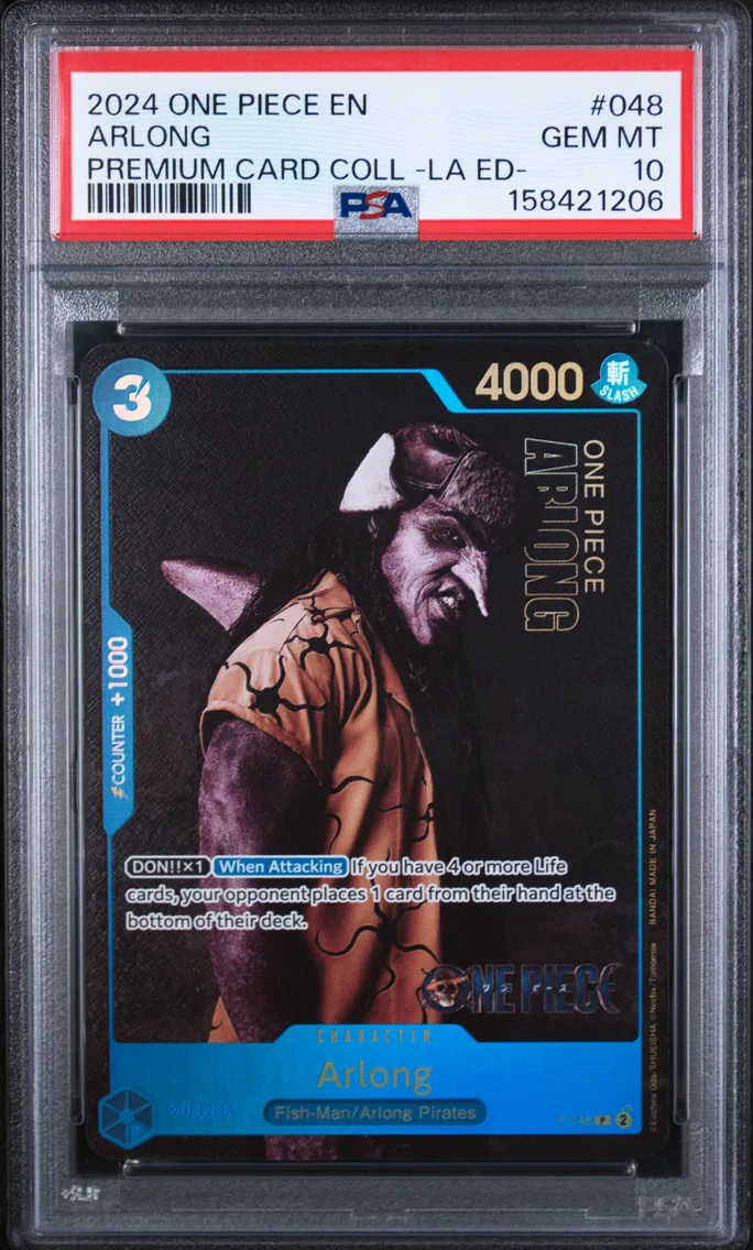 2024 #048 Arlong PSA 10 One Piece Premium Card Collection -Live Action Edition-