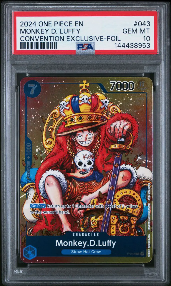 2024 #043 Monkey D. Luffy PSA 10 One Piece Promos