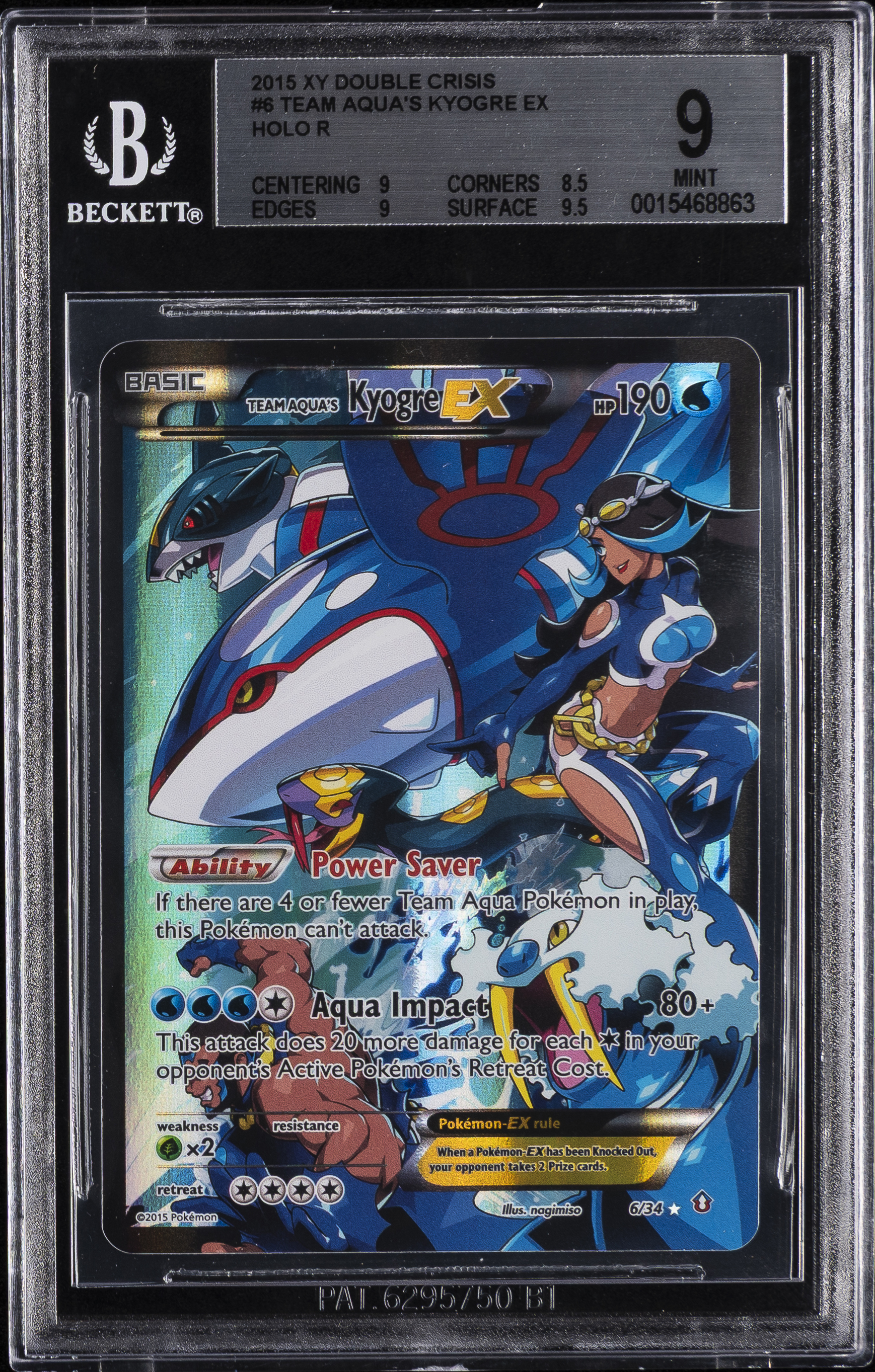 Full Art/Team Aqua's Kyogre EX