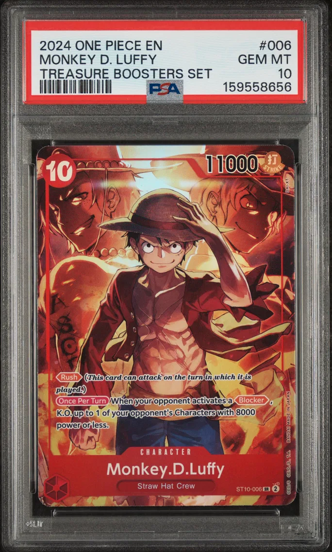 2024 #006 Monkey D. Luffy PSA 10 One Piece Promos