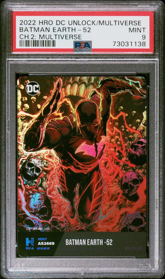 2022 #NA Batman Earth-52 PSA 9 Hro DC Unlock the Multiverse Chapter 2