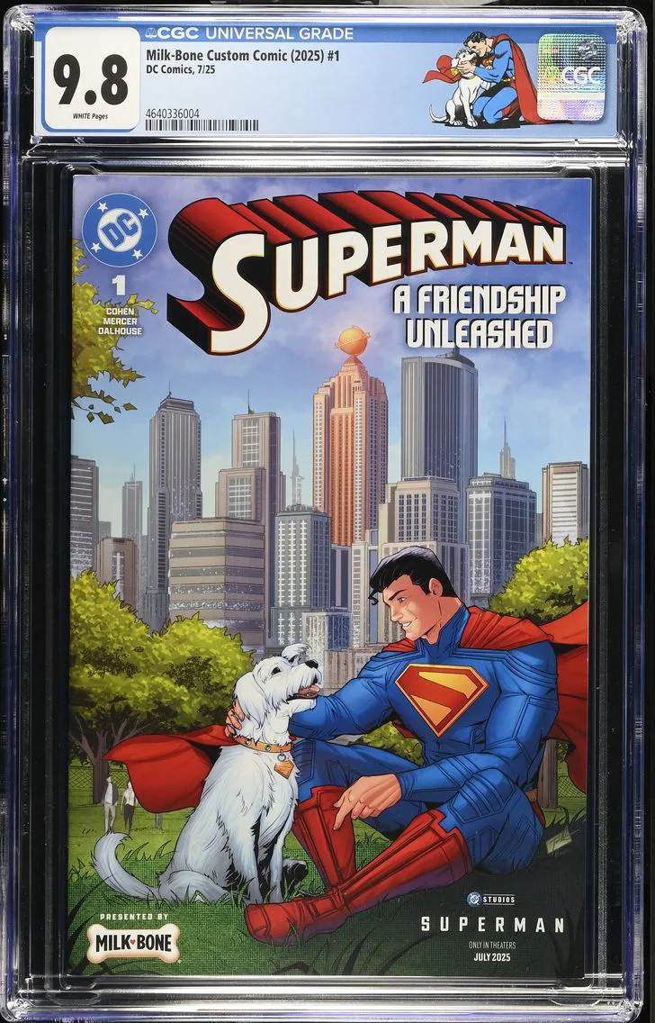 2025 Milk-Bone Custom Comic (2025) #1 CGC 9.8 DC Comics