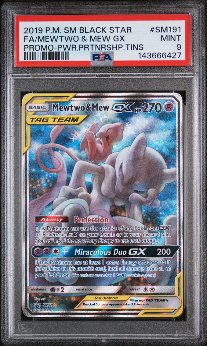 2019 #SM191 Full Art/Mewtwo & Me