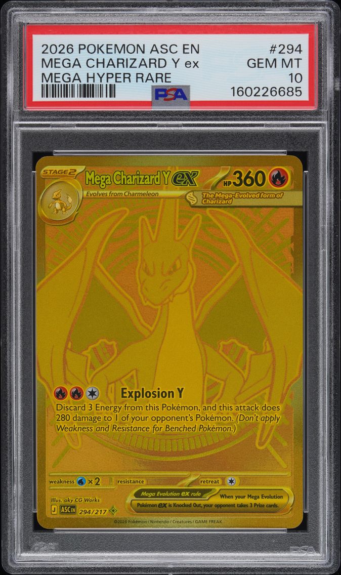 2026 #294 Mega Charizard Y EX PS