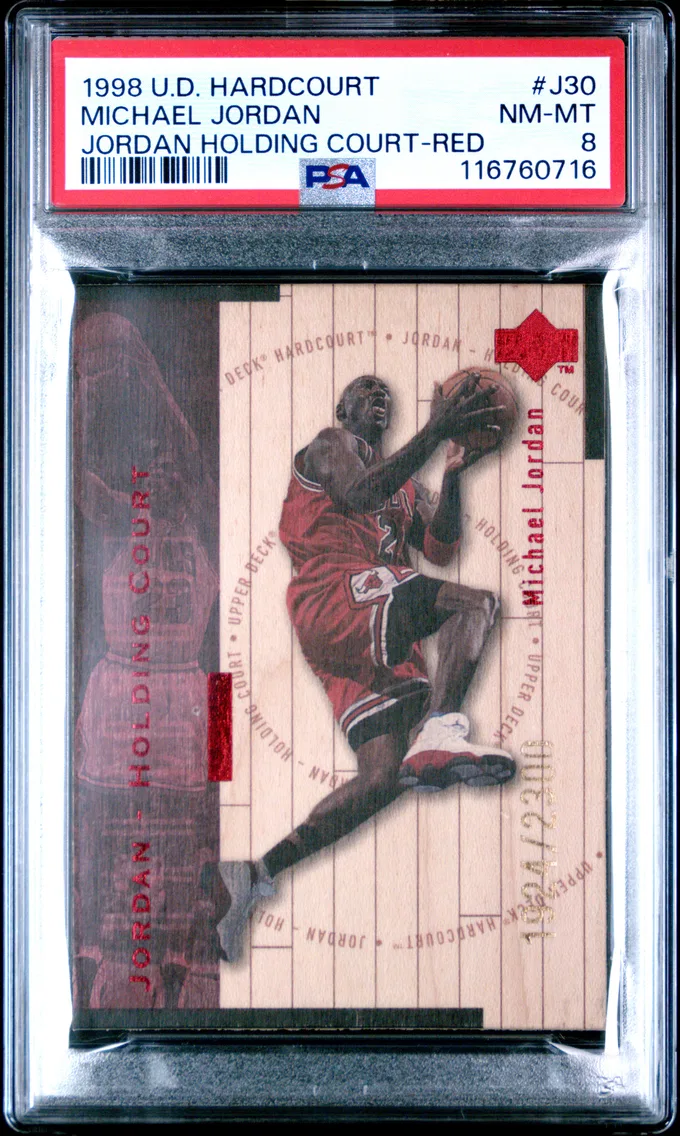 1998 #J30 Michael Jordan PSA 8 U