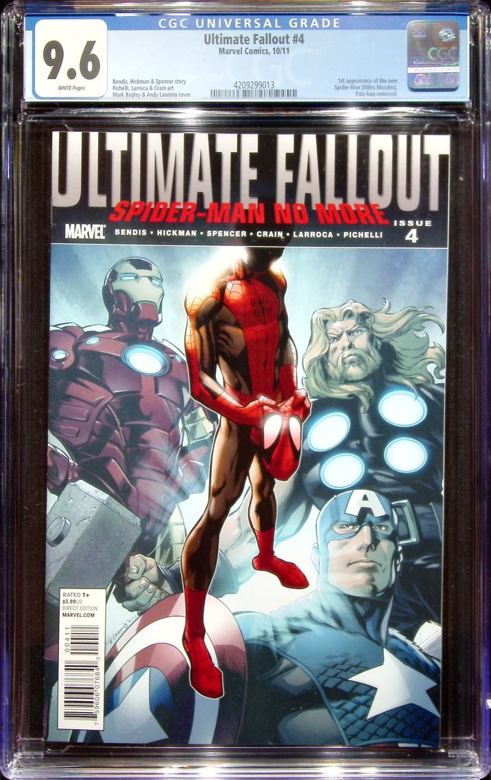 2011 Ultimate Fallout #4 CGC 9.6
