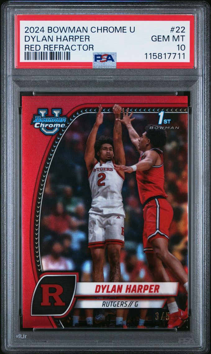 2024 #22 Dylan Harper PSA 10 Bow