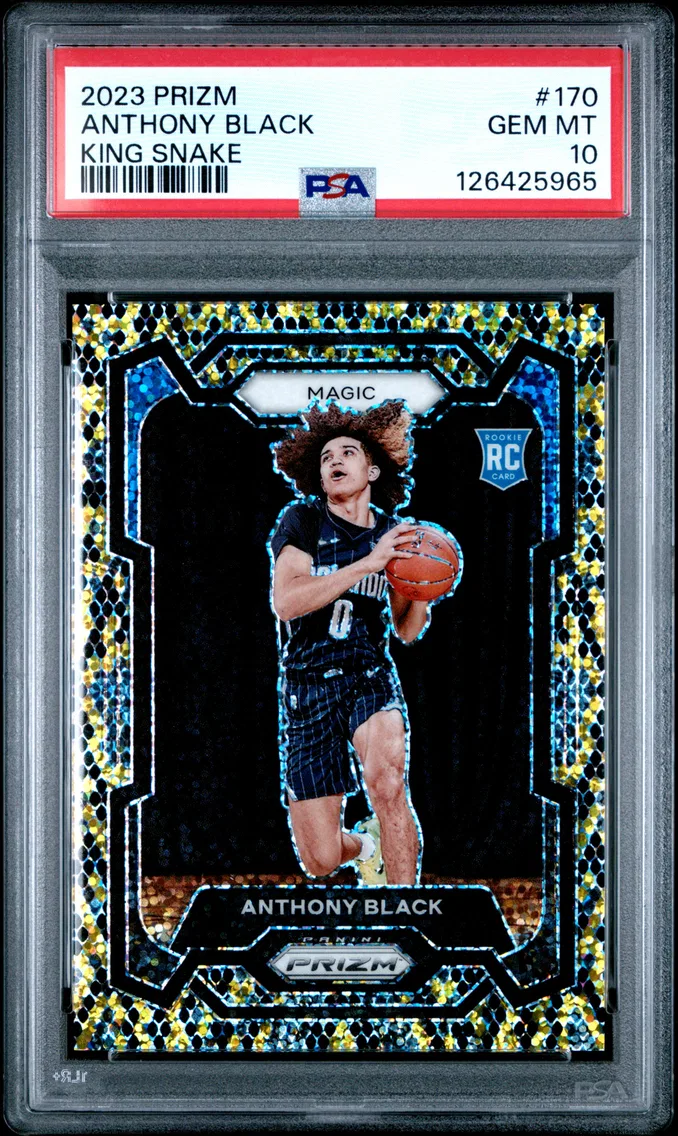 2023 #170 ANTHONY BLACK PSA 10 Panini Prizm
