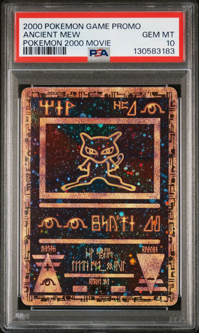 2000 #NA Ancient Mew PSA 10 Game Movie