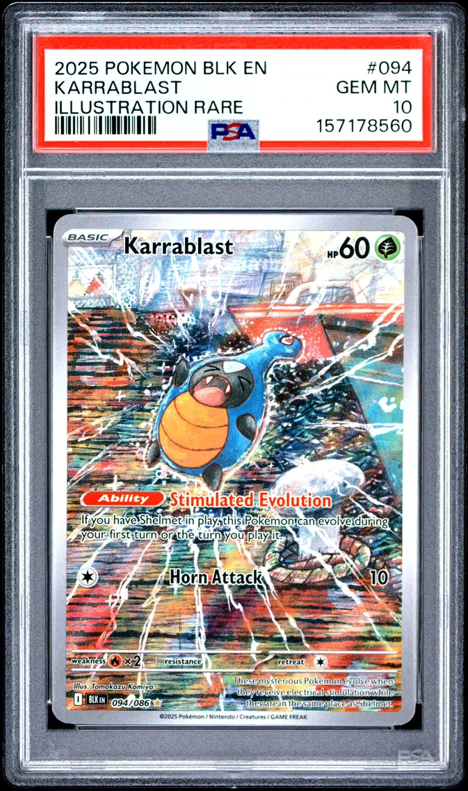 2025 #094 Karrablast PSA 10 Blk 