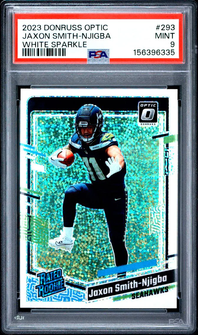 2023 #293 Jaxon Smith-Njigba PSA 9 Panini Donruss Optic