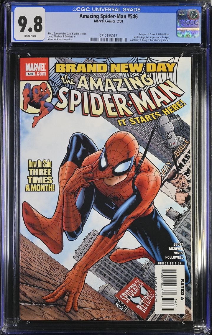 2008 Amazing Spider-Man #546 CGC