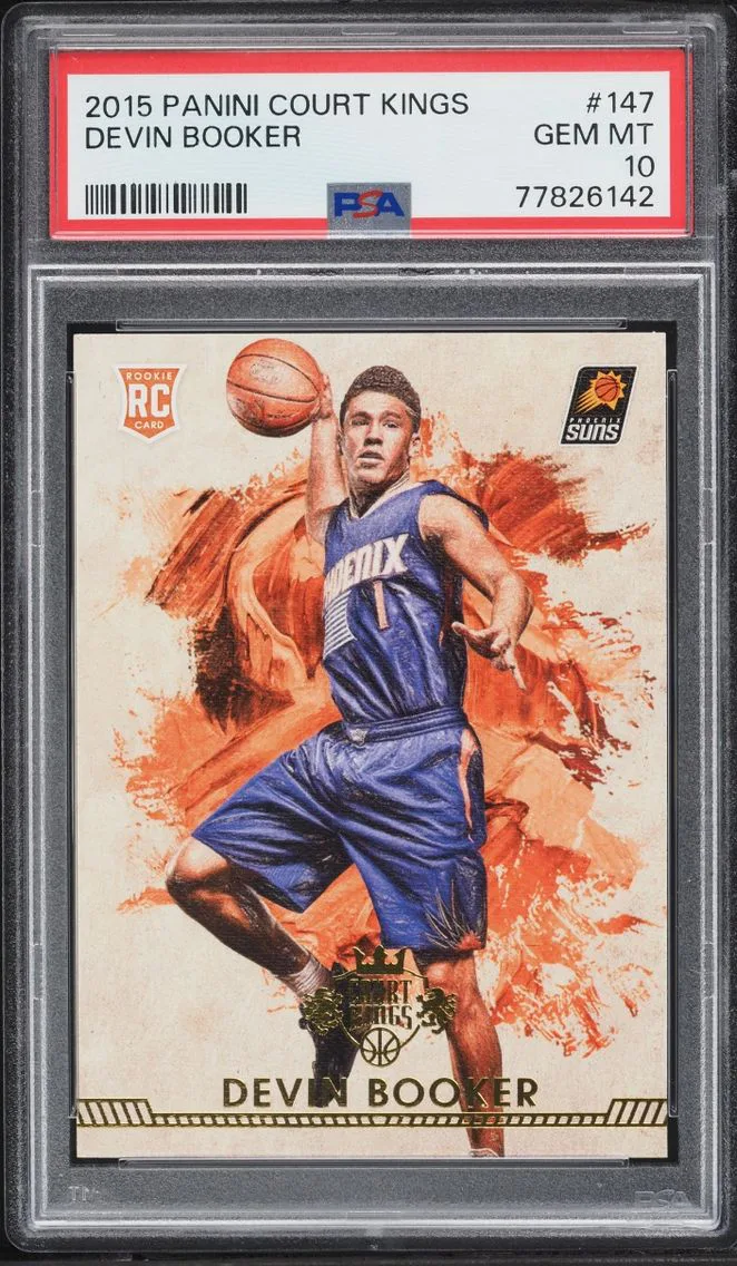 2015 Panini Court Kings Devin Booker ROOKIE #147 PSA 10 GEM MINT