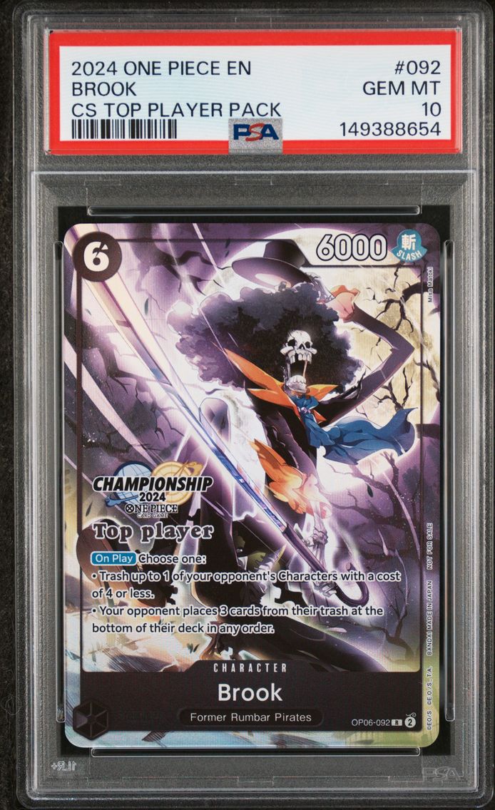2024 #092 Brook PSA 10 One Piece