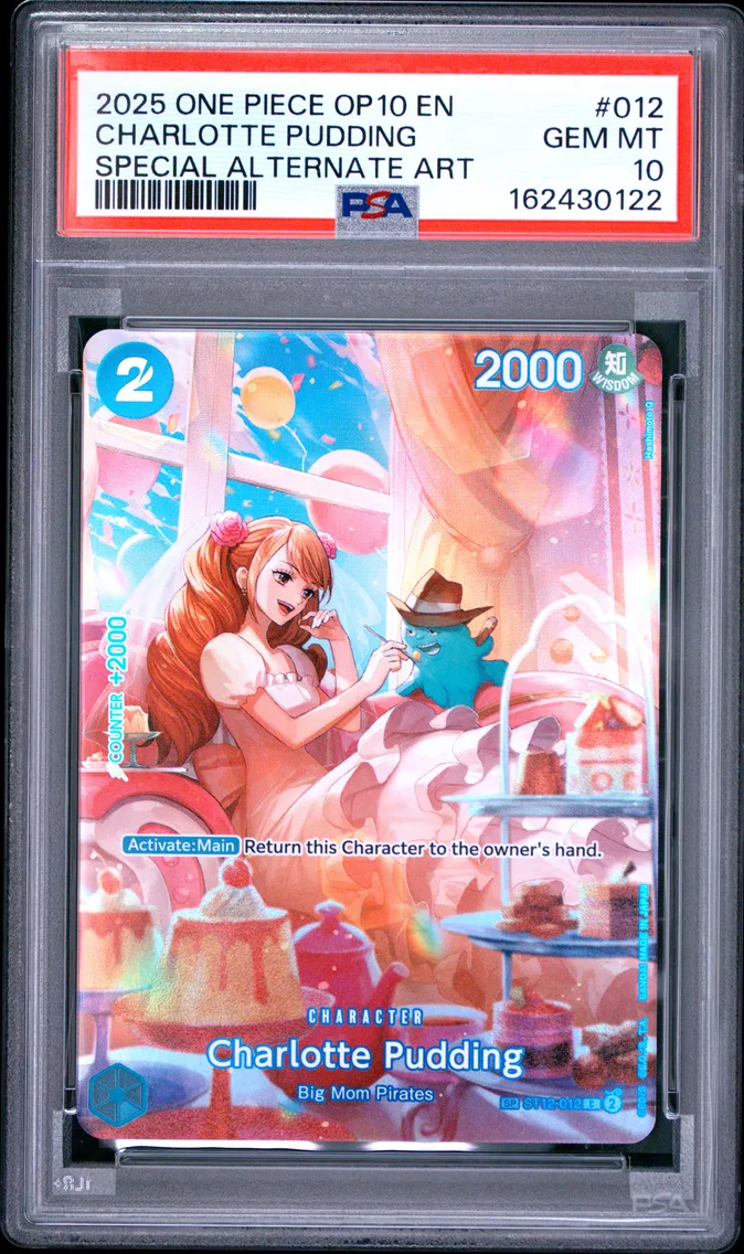 2025 #012 Charlotte Pudding PSA 10 One Piece OP10-Royal Blood