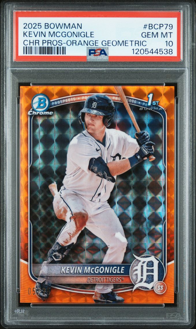 2025 #BCP79 Kevin Mcgonigle PSA 