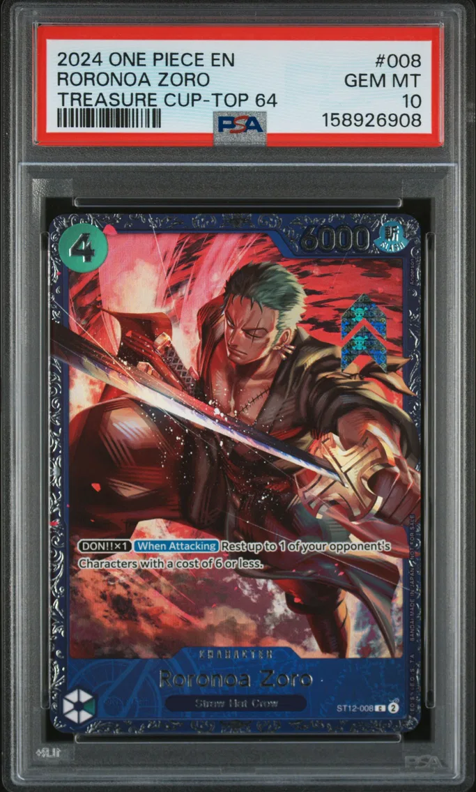 2024 #008 Roronoa Zoro PSA 10 One Piece Promos