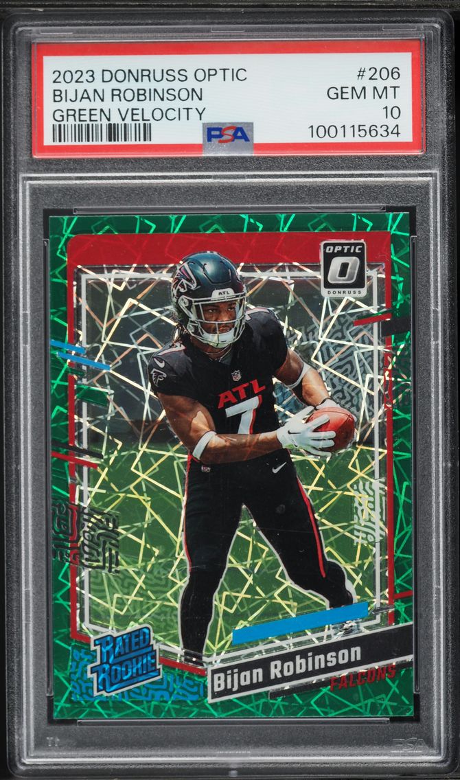 2023 #206 Bijan Robinson PSA 10