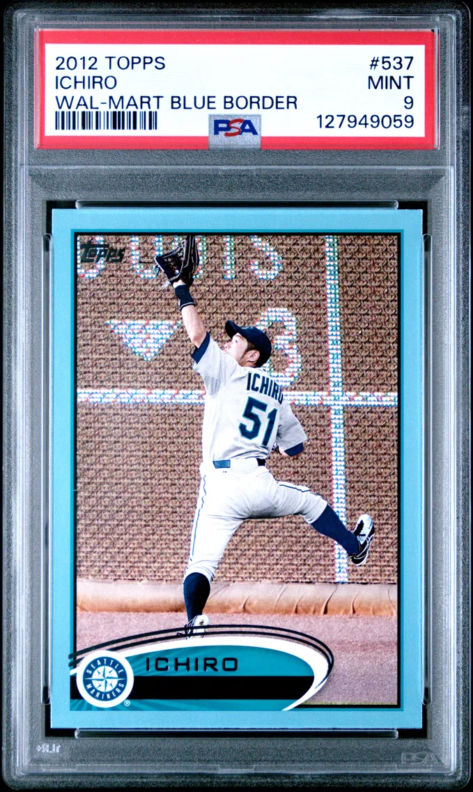 2012 #537 Ichiro PSA 9 Topps