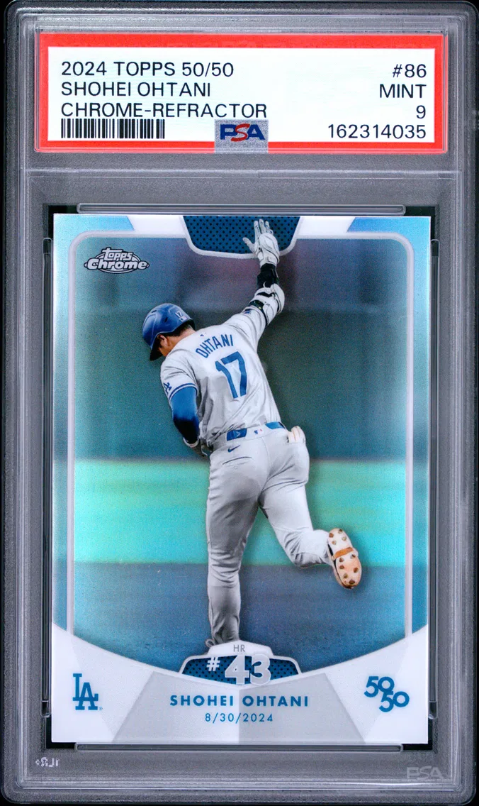 2024 #86 Shohei Ohtani PSA 9 Topps 50/50 Shohei Ohtani