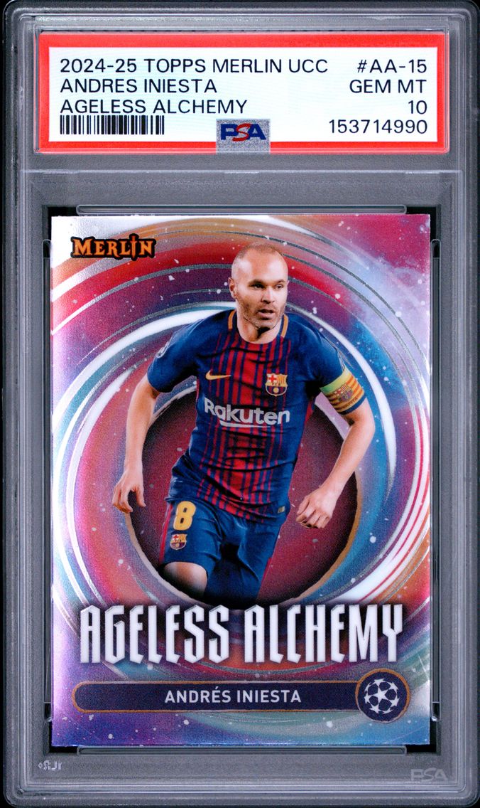 2024 #15 Andres Iniesta PSA 10 T