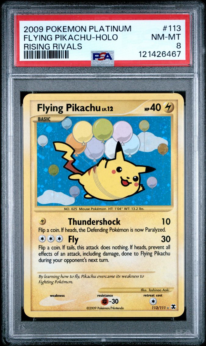 2009 #113 Flying Pikachu-Holo PS