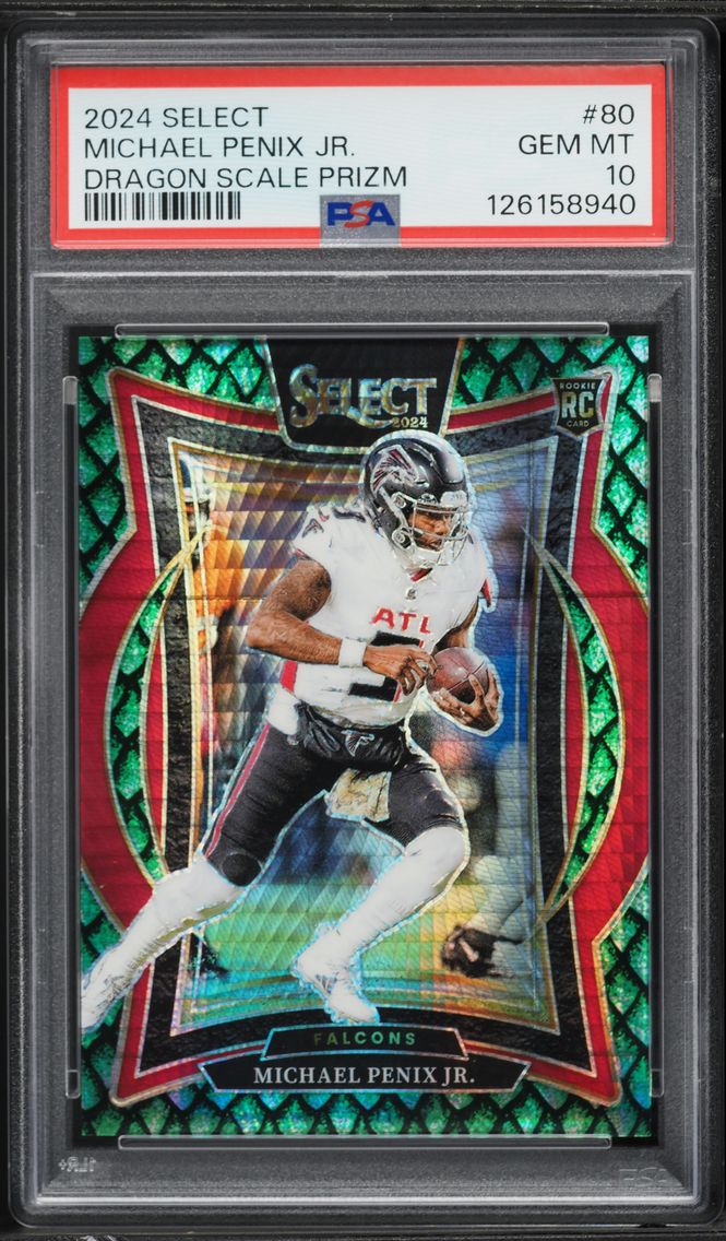 2024 #80 Michael Penix Jr. PSA 1